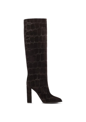 Le Silla Elsa suede boots - Brown