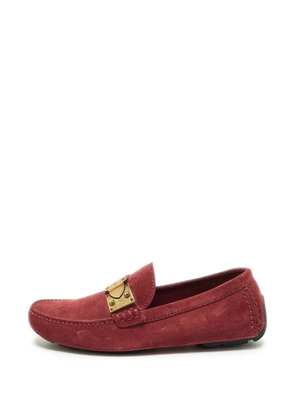 Louis Vuitton Pre-Owned Racetrack loafers - Red
