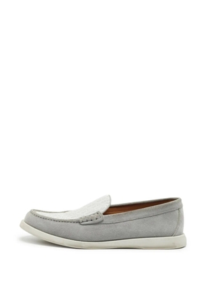 Christian Dior Pre-Owned Oblique Granville loafers - Grey