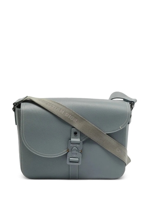 Christian Dior Pre-Owned 2023 Saddle leather messenger bag - Grey
