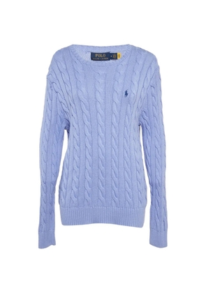 Polo Ralph Lauren Vintage cable-knit sweater - Blue