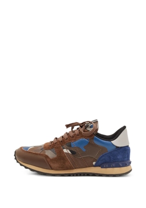 Valentino Garavani Pre-Owned Rockrunner camouflage sneakers - Brown