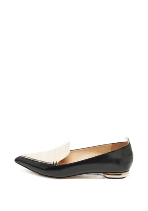 Nicholas Kirkwood Beya leather ballet flats - Black