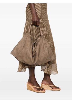 SOMMET Noma Triangulino shoulder bag - Brown