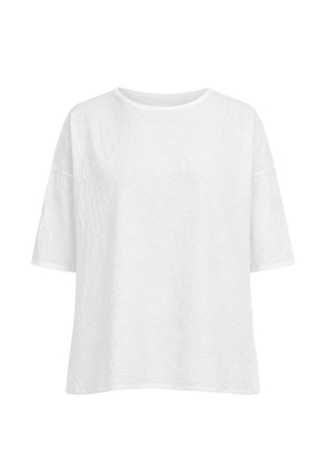 Labo Art Franca crinkled T-shirt - White