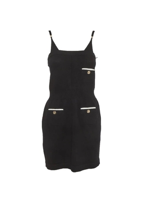 CHANEL Pre-Owned strappy knit dress - Black