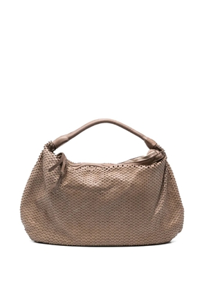 SOMMET Aura Petalino shoulder bag - Brown