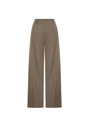 Anna Quan Adam wide-leg trousers - Brown