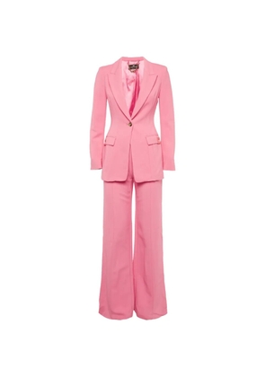 Elisabetta Franchi tailored crepe suit - Pink