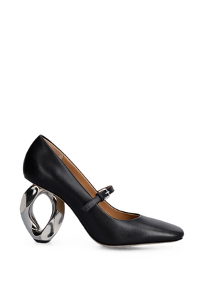 JW Anderson buckle-strap heeled pumps - Black