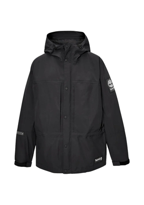 Timberland logo-patch hooded jacket - Black