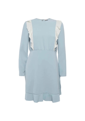 Red Valentino Vintage ruffled midi dress - Blue