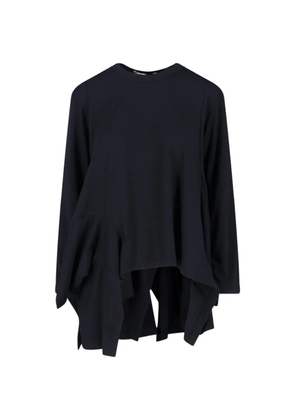 Comme Des Garçons asymmtrical blouse - Black