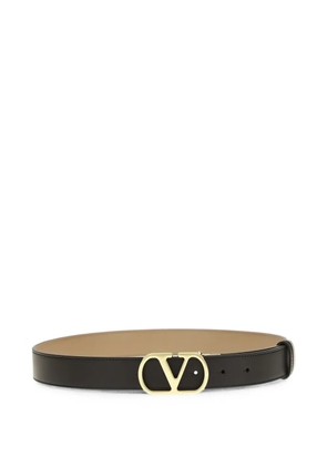Valentino Garavani VLogo Signature reversible belt - Black