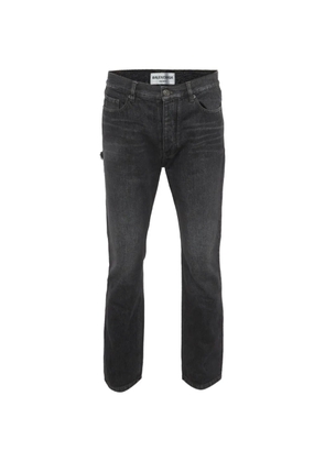 Balenciaga Pre-Owned distressed straight-leg jeans - Grey