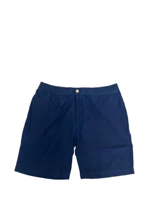 Original Madras Trading Company Madras-texture shorts - Blue
