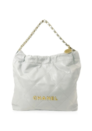 CHANEL Pre-Owned Chanel 22 quilted shoulder bag - Grey