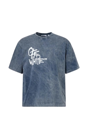 Off-White Skate logo-print T-shirt - Blue