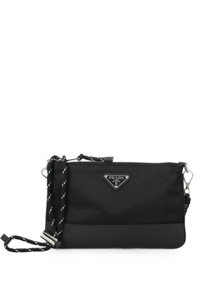 Prada Re-Nylon Speedrock clutch bag - Black