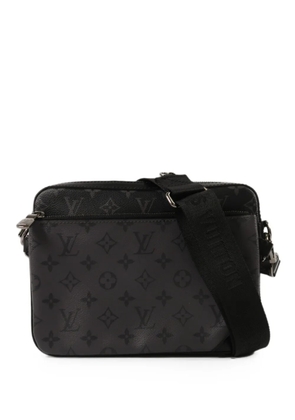 Louis Vuitton Pre-Owned Trio Messenger Monogram Eclipse shoulder bag - Black