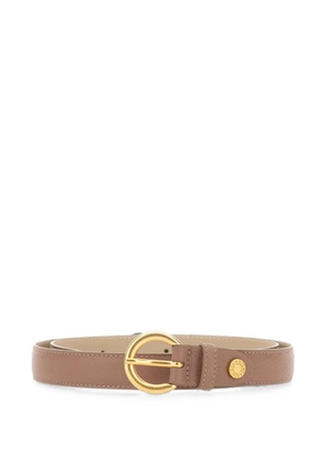 GIANNI CHIARINI hammered-leather belt - Brown