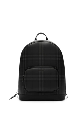 Burberry City Check zip backpack - Black