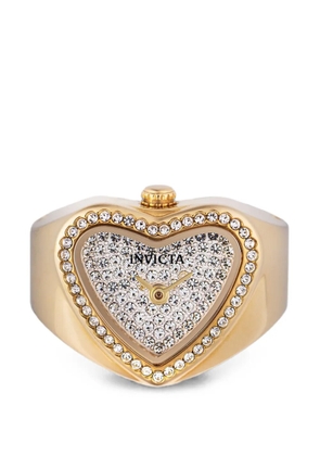 Invicta crystal-heart 18mm watch - White