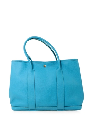 Hermès Pre-Owned Garden Party Negonda leather tote bag - Blue