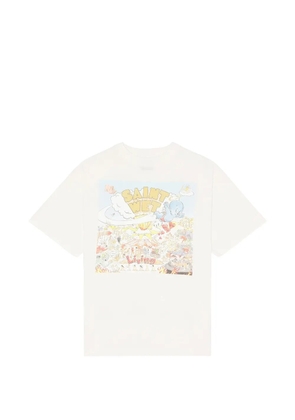 Le Mont Saint Michel graphic-print T-shirt - Neutrals