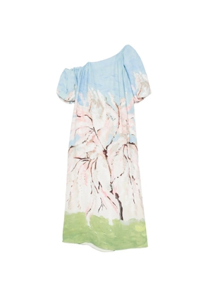 Stine Goya cherry-blossom-print maxi dress - White