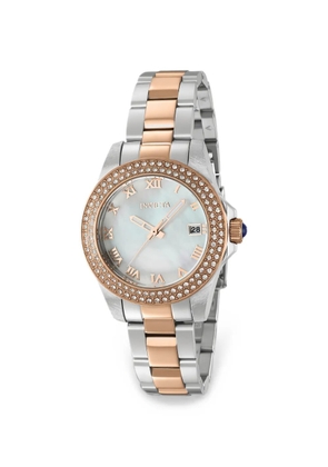 Invicta Angel crystal bezel 38mm watch - White
