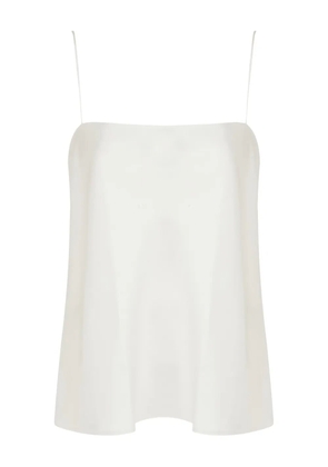 Another Tomorrow flared top - White
