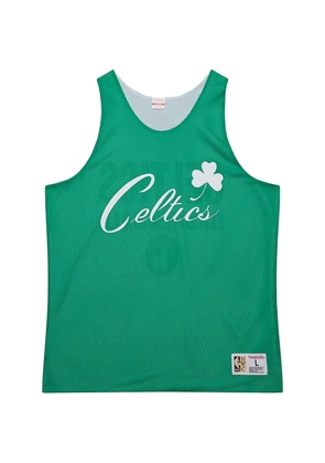 Mitchell & Ness logo Celtics mesh-knit tank top - Green