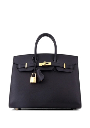 Hermès Pre-Owned Birkin Sellier Bag Black Madame with Gold Hardware 25 tote bag