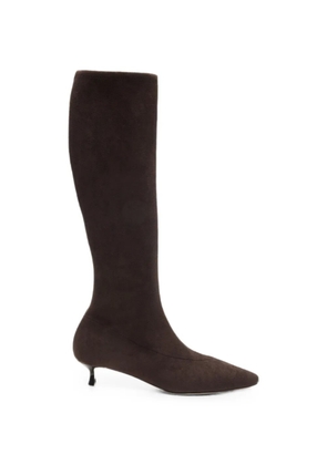 Casadei Giselle kitten-heel boots - Brown