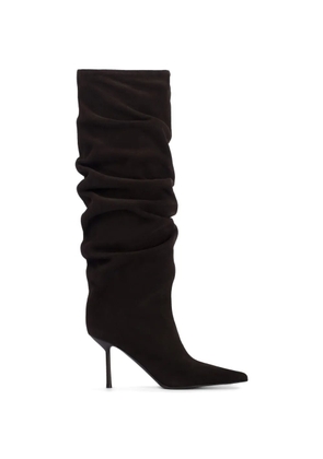 Le Silla Bella slouchy suede boots - Brown