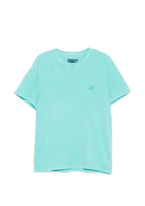 Vilebrequin logo-embroidered T-shirt - Blue