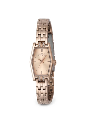 Invicta Angel 20mm tonneau-case watch - Pink