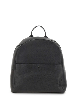 GIANNI CHIARINI Florence hammered leather backpack - Black