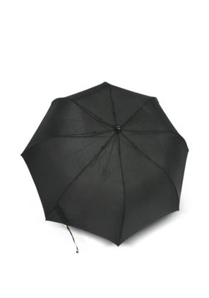 CHANEL Pre-Owned 1995 diamond-quilted folding umbrella set - Black
