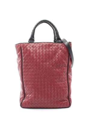 Bottega Veneta Pre-Owned 2000s Intrecciato tote bag - Red