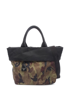 Prada Pre-Owned 2010s camouflage reversible tote bag - Black
