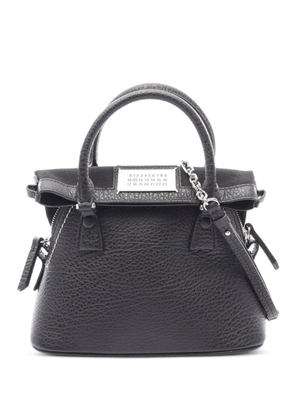 Maison Martin Margiela Pre-Owned 2020 5AC micro tote bag - Black