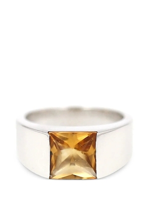 Cartier 1997 Tank citrine ring - Silver