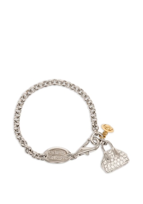 Vivienne Westwood Yasmine crystal-embellished bracelet - Silver