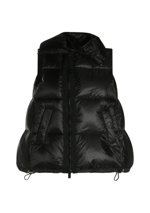sacai quilted puffer gilet - Black