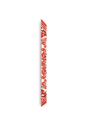 Dolce & Gabbana Maiolica-print scarf - Red