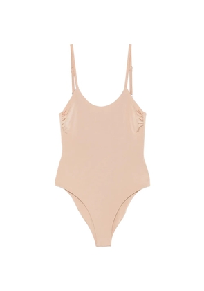 MOUTAKI ruched-detail swimsuit - Neutrals