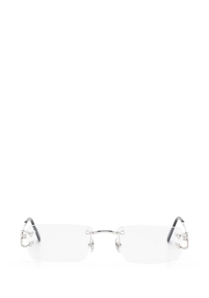 Cartier Eyewear Décor C rimless glasses - Silver