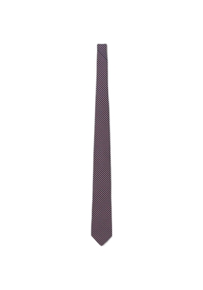 Ferragamo Gancini Pegasus-print tie - Red